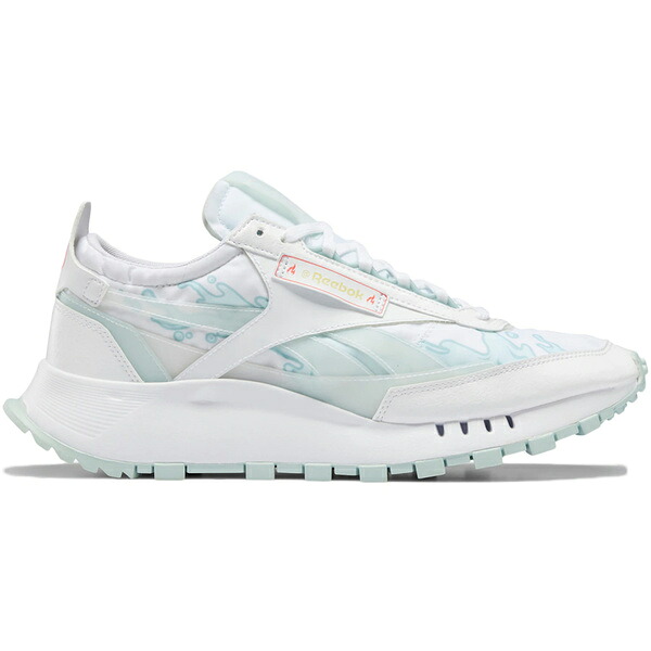 Reebok リーボック メンズ スニーカー 【Reebok Classic Leather Legacy Hot Ones】 サイズ US_7.5(25.5cm) White/Light Blue|asty