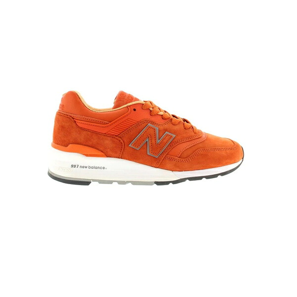 New Balance ニュー平衡にする メンズ スニーカー  【New Balance 997 Concepts Luxury Goods】  大きさ US_9.5(27.5糎) Orange/White