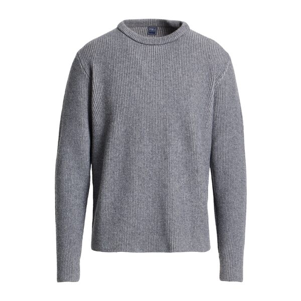 【貨物輸送無料】 フェデーリ メンズ 編み物\u0026ティーシャツ アウター Sweaters Grey