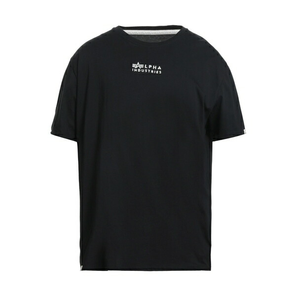 【貨物輸送無料】 アルファインダストリーズ メンズ ティーシャツ トップス T-shirts Black