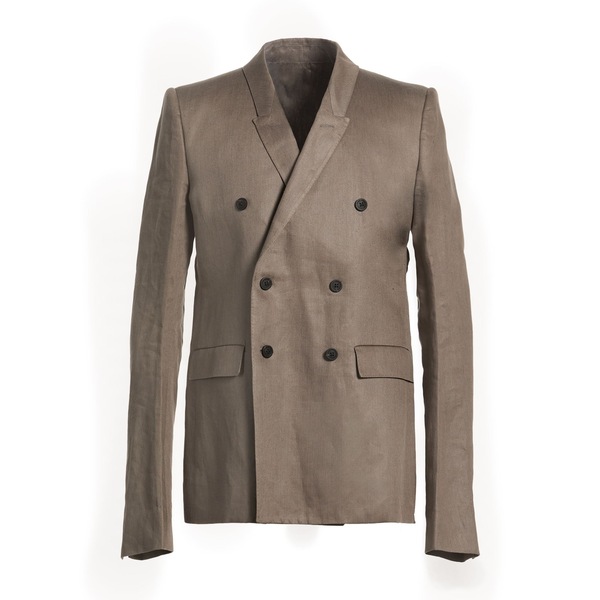 【貨物輸送無料】 リックオウエンス メンズ 上衣＆上衣 アウター Blazers Grey