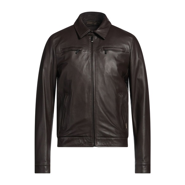 【貨物輸送無料】 ムーレー メンズ 上衣＆上衣 アウター Jackets Brown