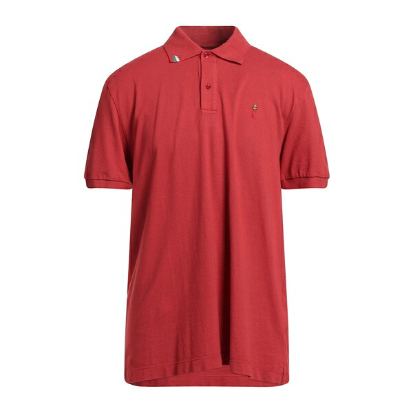 【送料無料】 コオペラティーヴァ ペスカトーリ ポシリポ メンズ Tシャツ トップス Polo shirts Red|asty