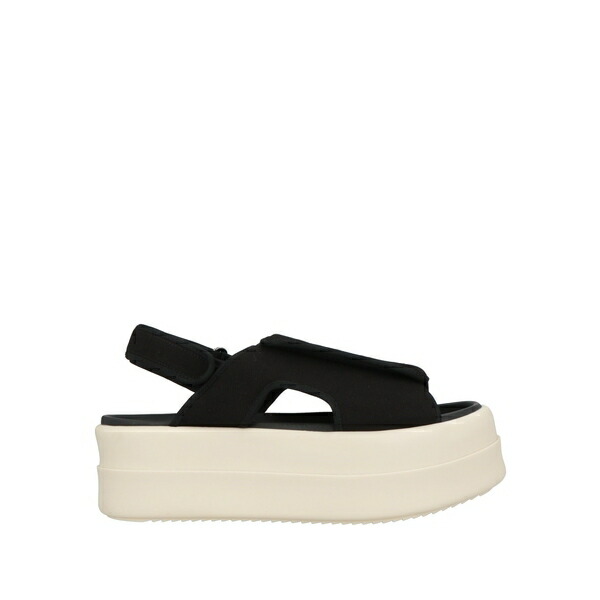 【貨物輸送無料】 リックオウエンス メンズ サンダル シューズ Sandals Black