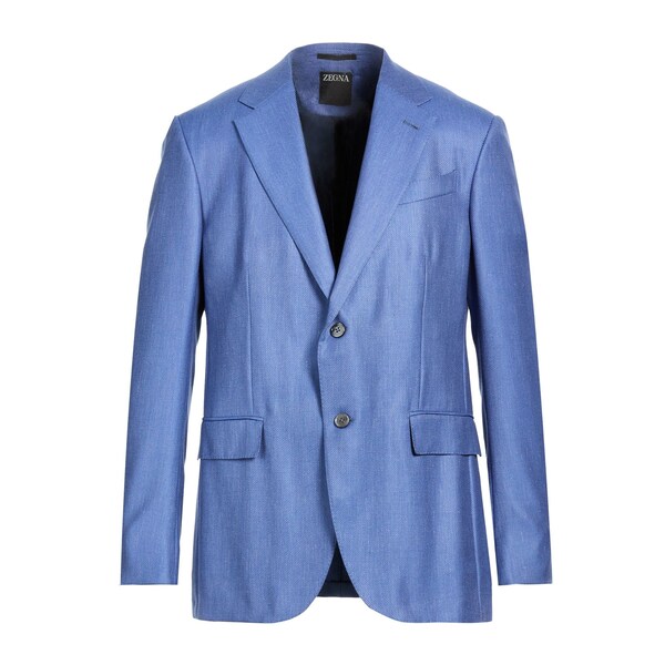【貨物輸送無料】 ゼニア メンズ 上衣＆上衣 アウター Blazers Blue