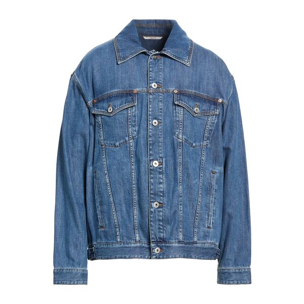 【貨物輸送無料】 ヴァレンティノ ガラヴァーニ メンズ 上衣＆上衣 アウター Denim outerwear Blue メンズファッション-コート・ジャケット