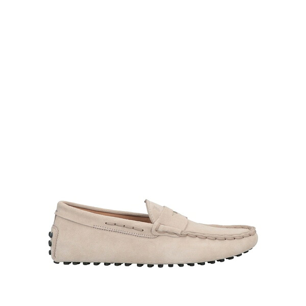 【貨物輸送無料】 トッズ メンズ スリッポン・ローファー シューズ Loafers Grey