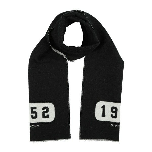 【貨物輸送無料】 ジバンシー メンズ えり巻き・袈裟・えり巻き 付属物 Scarves Black