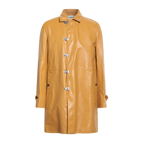 【貨物輸送無料】 ランバン メンズ 上衣＆上衣 アウター Overcoats \u0026 Trench Coats Yellow