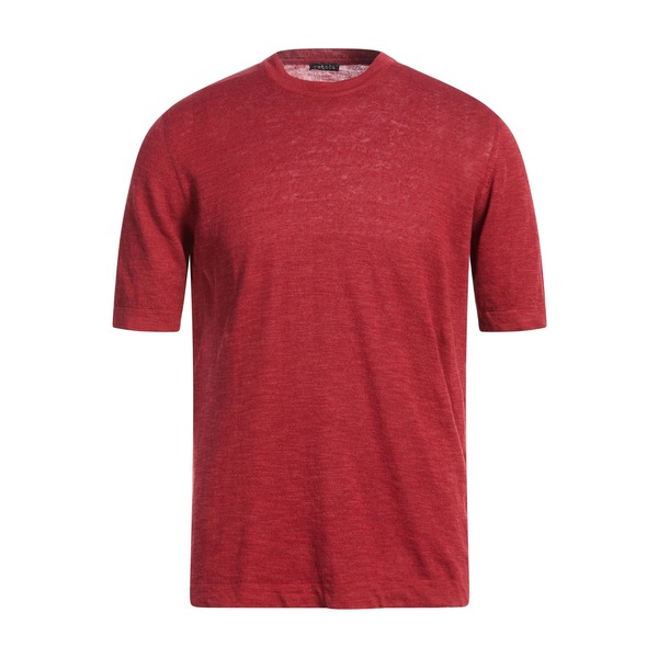 【送料無料】 レトワ メンズ ニット&セーター アウター Sweaters Red|asty