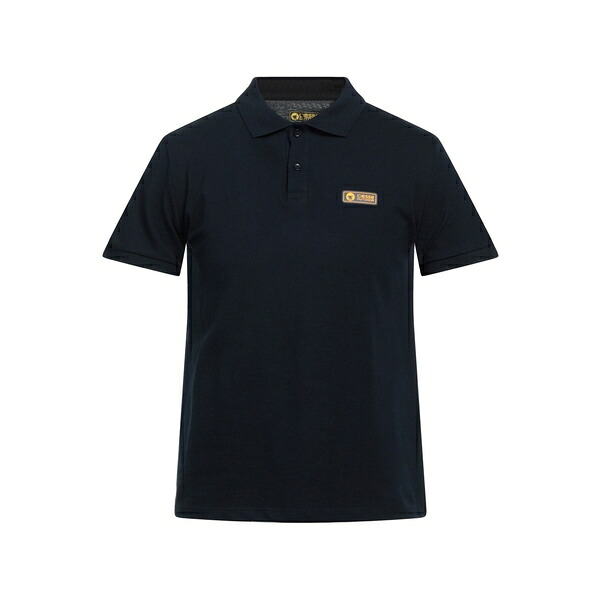 【貨物輸送無料】 チェッセピューミニ メンズ ティーシャツ トップス Polo shirts Blue