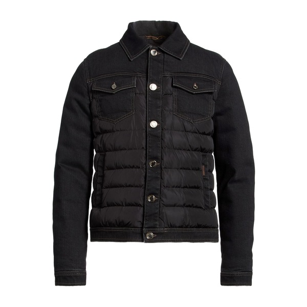 【貨物輸送無料】 ムーレー メンズ 上衣＆上衣 アウター Puffers Black