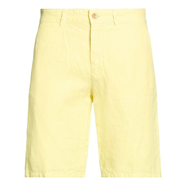 【送料無料】 ハーモント & ブレイン メンズ カジュアルパンツ ボトムス Shorts & Bermuda Shorts Yellow｜asty 31,070円