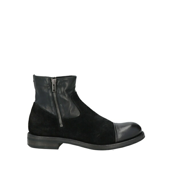 【貨物輸送無料】 パンタネッティ メンズ ブーツ シューズ Ankle boots Black