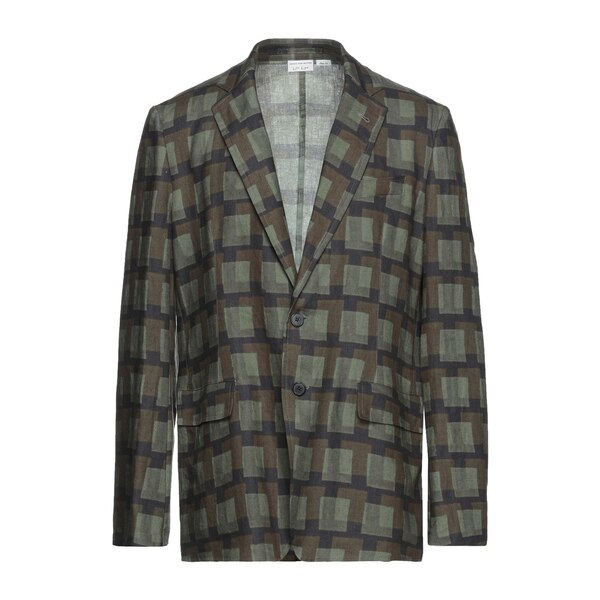 【送料無料】 ドリス・ヴァン・ノッテン メンズ ジャケット&ブルゾン アウター Blazers Green|asty
