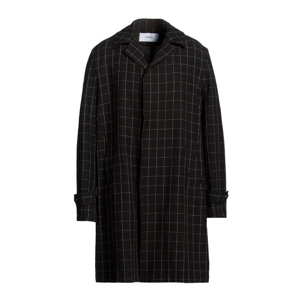 【貨物輸送無料】 ラルディーニ メンズ 上衣＆上衣 アウター Overcoats \u0026 Trench Coats Black