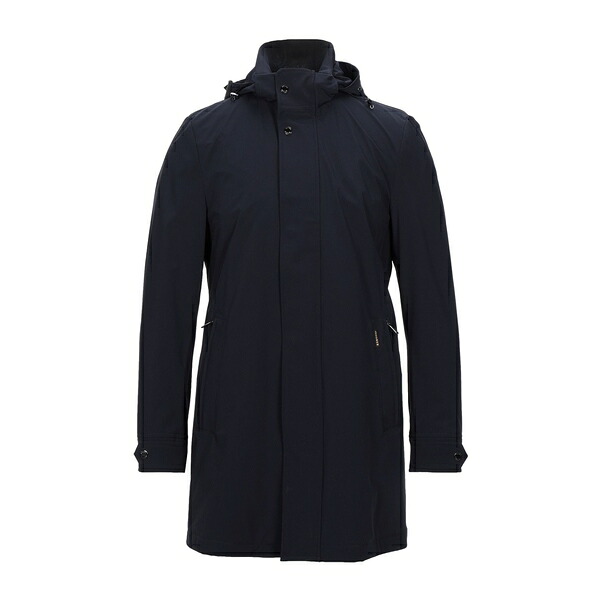 【送料無料】 ムーレー メンズ ジャケット＆ブルゾン アウター Overcoats & Trench Coats Blue｜asty