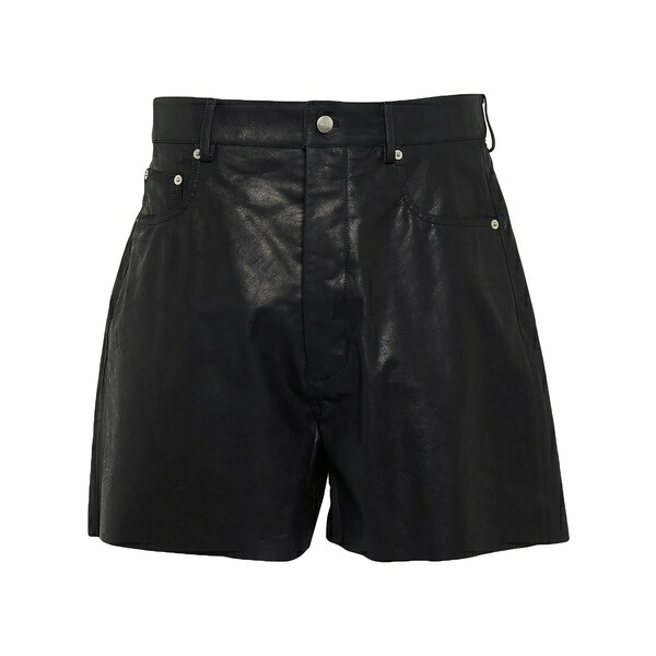 【貨物輸送無料】 リックオウエンス メンズ 心地よいズボン下 ボトムス Shorts \u0026 Bermuda Shorts Black