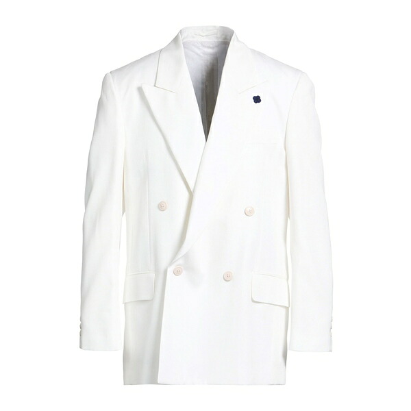 【送料無料】 ラルディーニ メンズ ジャケット＆ブルゾン アウター Blazers White｜asty