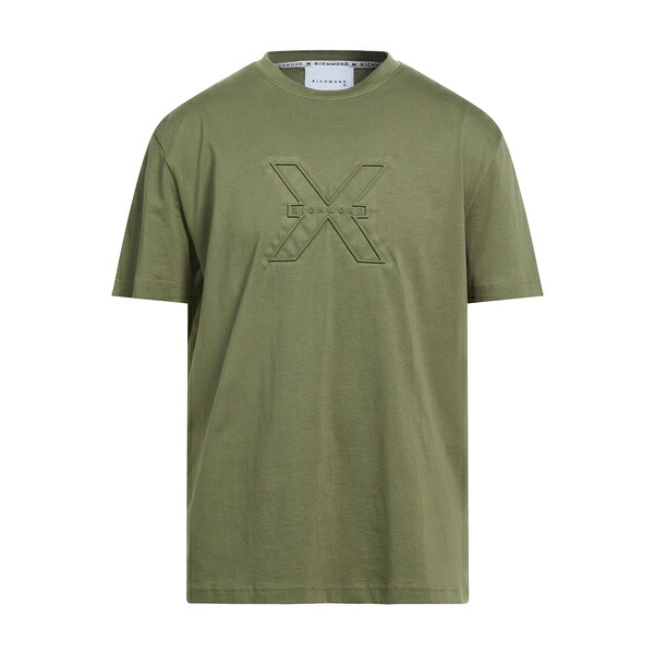 【送料無料】 ジョン リッチモンド メンズ Tシャツ トップス T-shirts Green|asty