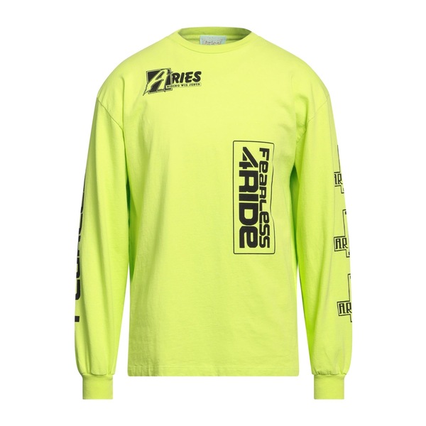 【送料無料】 アリーズ メンズ Tシャツ トップス T-shirts Green｜asty