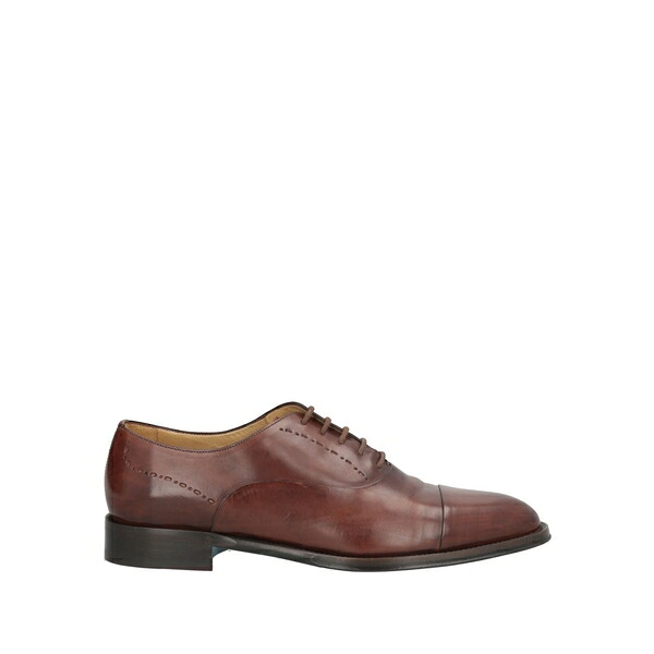 【貨物輸送無料】 ストール・マンテラッシ メンズ 御召しものシューズ シューズ Lace-up shoes Brown