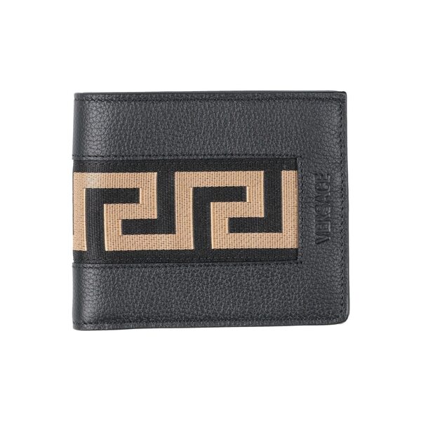 【貨物輸送無料】 ヴェルサーチ メンズ 紙入れ 付属品 Wallets Black