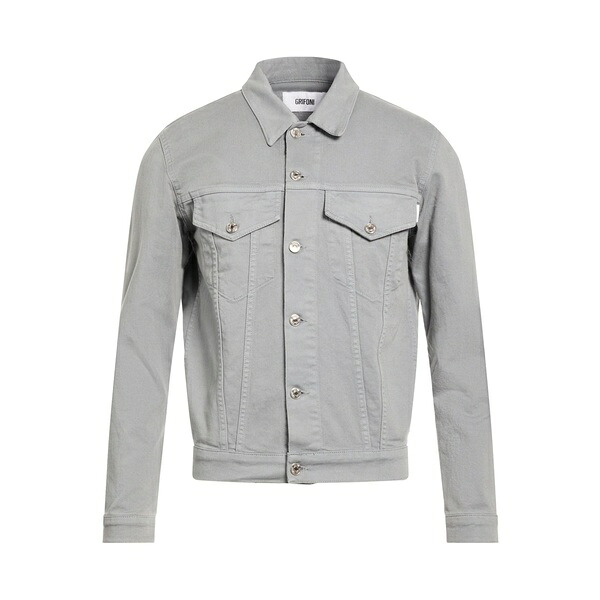 【送料無料】 グリフォーニ メンズ ジャケット＆ブルゾン アウター Denim outerwear Grey｜asty 42,120円
