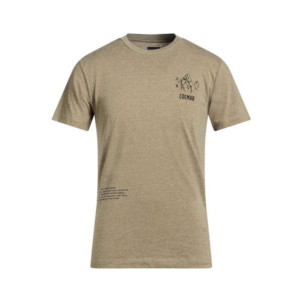 【送料無料】 コルマール メンズ Tシャツ トップス T-shirts Green｜asty