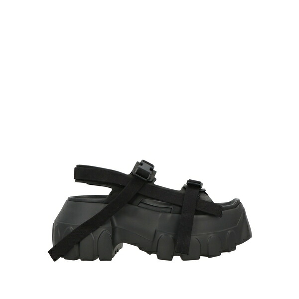 【貨物輸送無料】 リックオウエンス メンズ サンダル シューズ Sandals Black