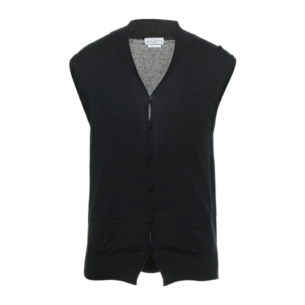 【送料無料】 バランタイン メンズ ニット&セーター アウター Cardigans Black｜asty
