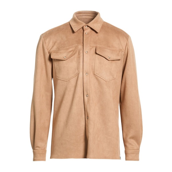 【貨物輸送無料】 ヴェルナ メンズ プルオーバー トップス Shirts Beige