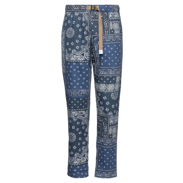 【貨物輸送無料】 白いこと沙子 メンズ 心地よいズボン下 ボトムス Pants Blue