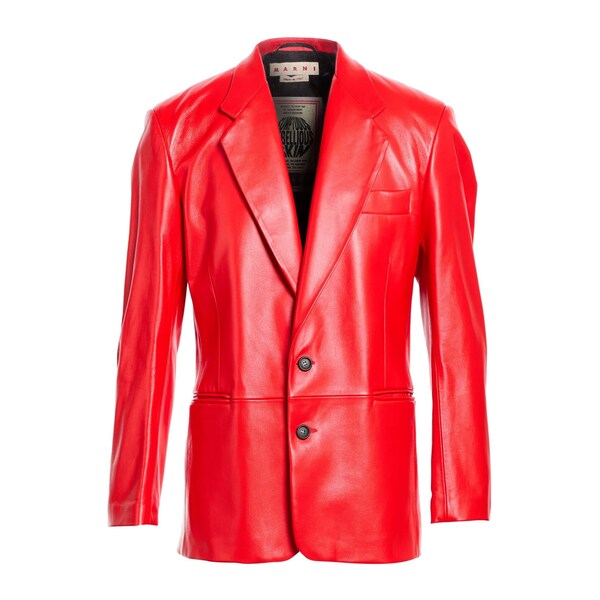 【貨物輸送無料】 マルニ メンズ 上衣＆上衣 アウター Blazers Red