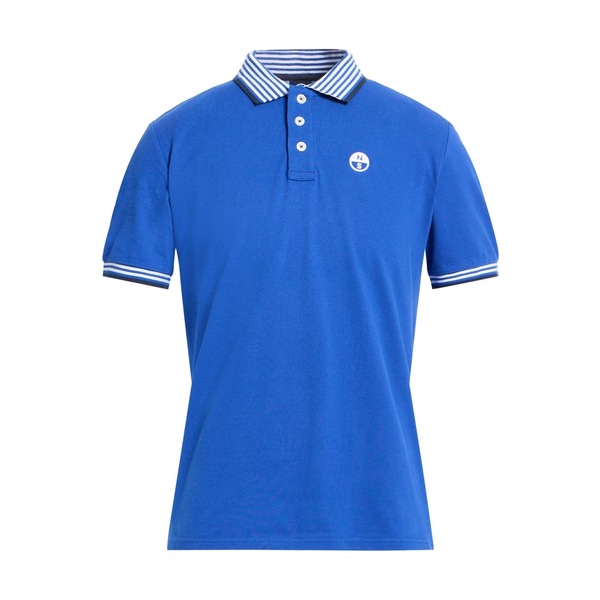 【送料無料】 ノースセール メンズ Tシャツ トップス Polo shirts Blue｜asty