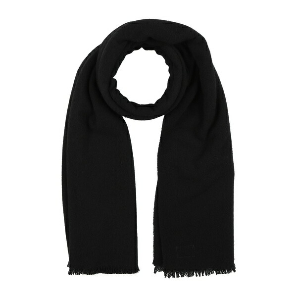 【貨物輸送無料】 ラグアンドボーン メンズ えり巻き・袈裟・えり巻き 付属物 Scarves Black