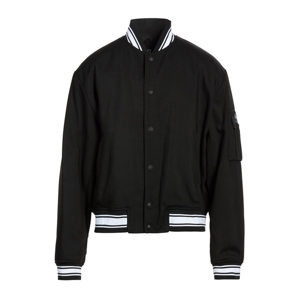 【送料無料】 ベルサーチ メンズ ジャケット＆ブルゾン アウター Jackets Black｜asty