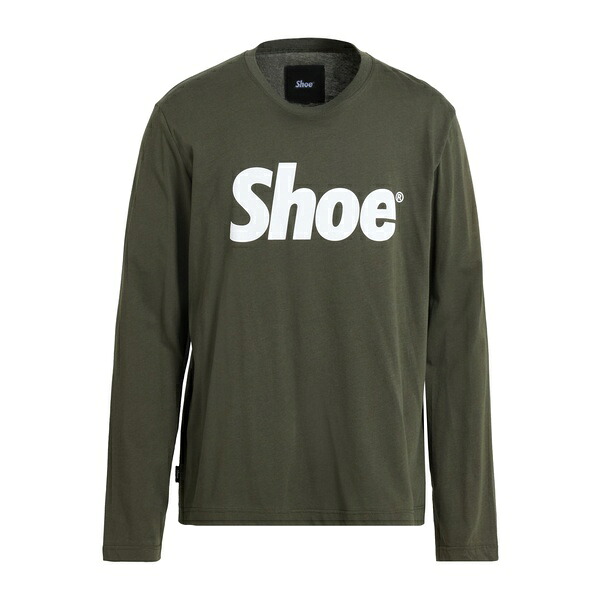 【送料無料】 シュー メンズ Tシャツ トップス T-shirts Green｜asty