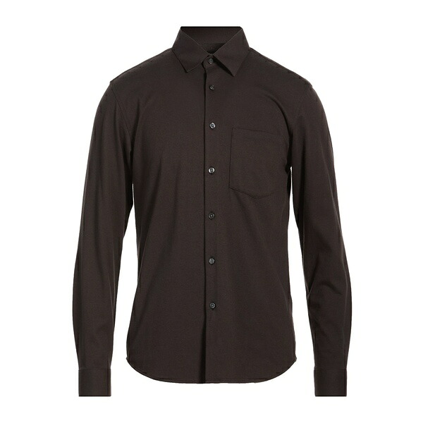 【送料無料】 セオリー メンズ シャツ トップス Shirts Brown|asty