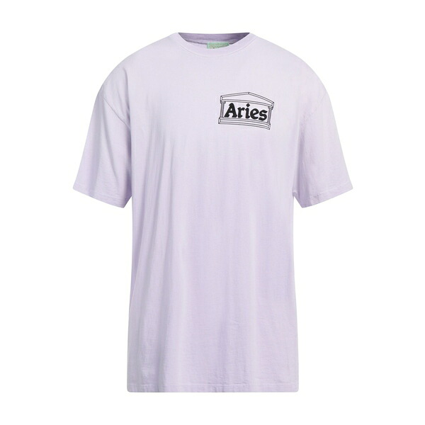 【送料無料】 アリーズ メンズ Tシャツ トップス T-shirts Purple|asty