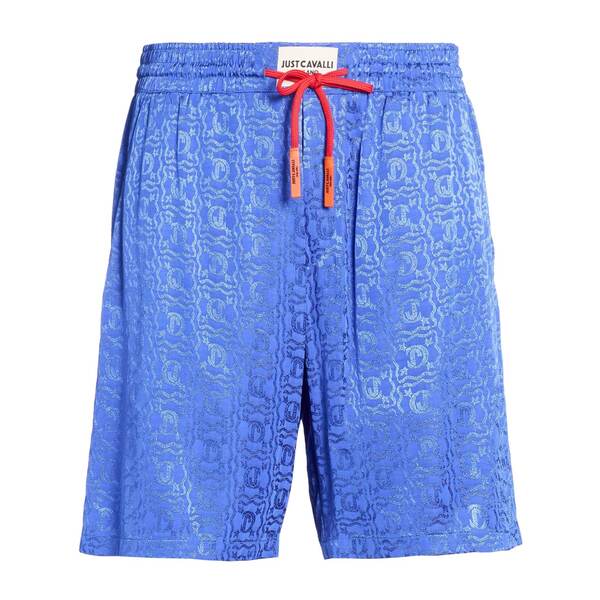 【貨物輸送無料】 ロベルトカヴァリ メンズ 心地好いズボン下 ボトムス Shorts \u0026 Bermuda Shorts Blue