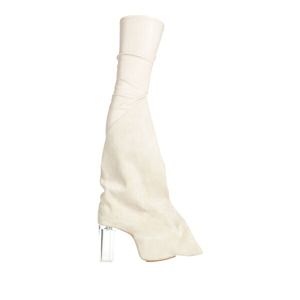 【貨物輸送無料】 リックオウエンス メンズ ブーツ シューズ Boots White
