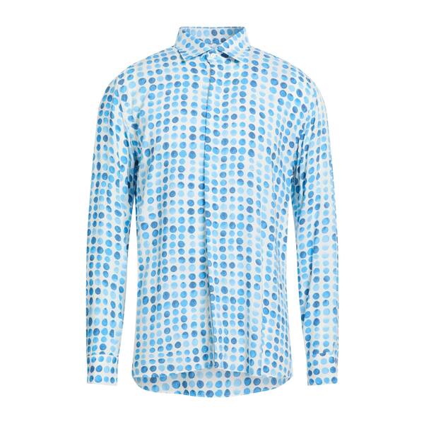 【送料無料】 エレディ デル ドゥカ メンズ シャツ トップス Shirts Blue|asty