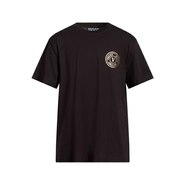 【貨物輸送無料】 呼びりん探し回る メンズ プルオーバー トップス T-shirts Black