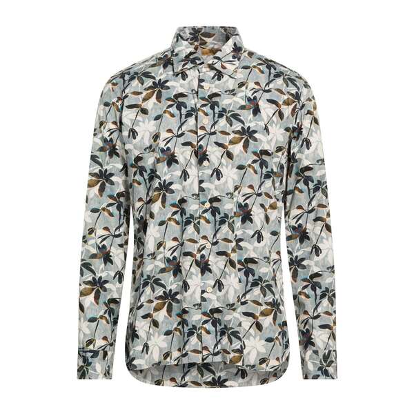 【送料無料】 アレア メンズ シャツ トップス Shirts Blue｜asty