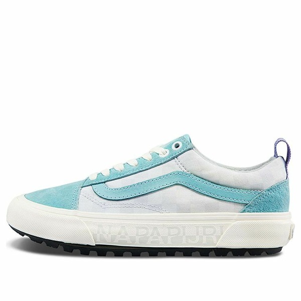 Vans バンズ メンズ スニーカー 【Napapjiri x Vans Unisex Old Skool Mte-1 Sneakers Blue/White VN0A5I1297E】  大きさ US_6(24.0糎)