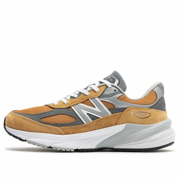 New Balance ニュー平衡にする メンズ スニーカー 【New Balance 990v6 Made インチ USA \u0027Wheat Silver\u0027 U990TN6】  大いさ US_M_4.5 メンズ靴-スニーカー