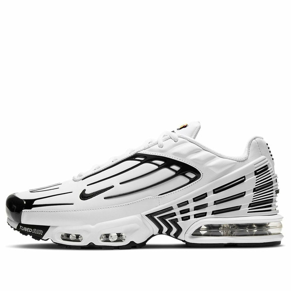 Nike ナイキ メンズ スニーカー エア湖マックス 【Nike Air Max Plus 3 Leather \u0027White Black\u0027 CK6716-100】  大きさ US_5(23.0糎)