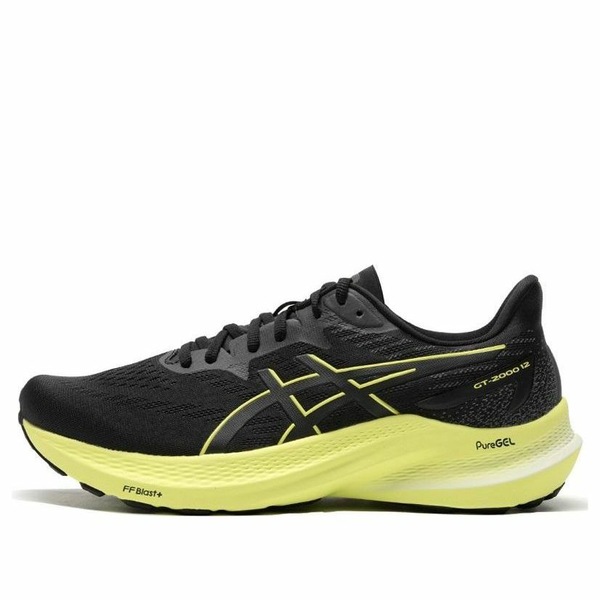 ASICS アシックス メンズ スニーカー 【ASICS GT-2000 12 \u0027Black Glow Yellow\u0027 1011B691-003】  大きさ US_M_15