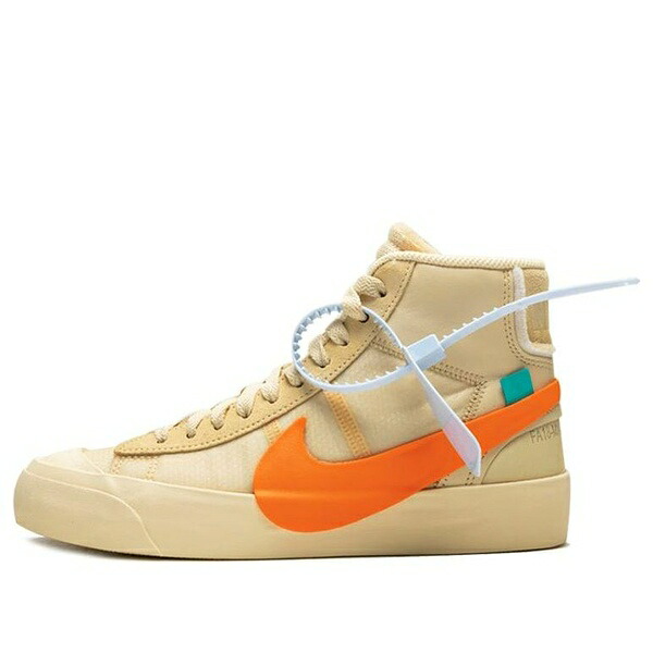 Nike ナイキ メンズ スニーカー 【Nike x Off-White Blazer Mid \u0027All Hallows Eve\u0027 AA3832-700】  大きさ US_7.5(25.5糎)